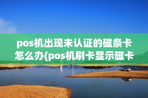pos机出现未认证的磁条卡怎么办(pos机刷卡显示磁卡未认证)