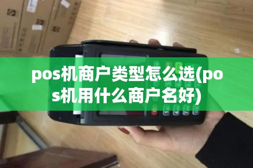 pos机商户类型怎么选(pos机用什么商户名好)