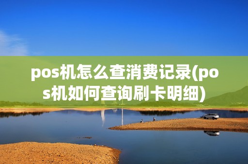 pos机怎么查消费记录(pos机如何查询刷卡明细)
