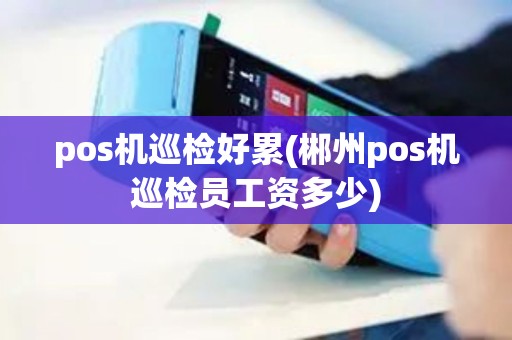 pos机巡检好累(郴州pos机巡检员工资多少)