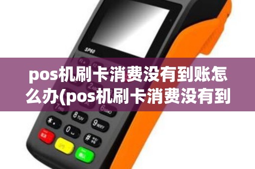 pos机刷卡消费没有到账怎么办(pos机刷卡消费没有到账)