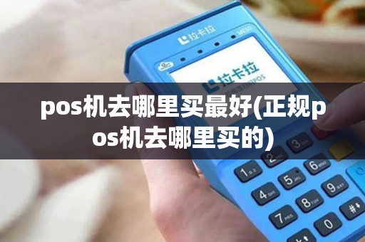 pos机去哪里买最好(正规pos机去哪里买的)