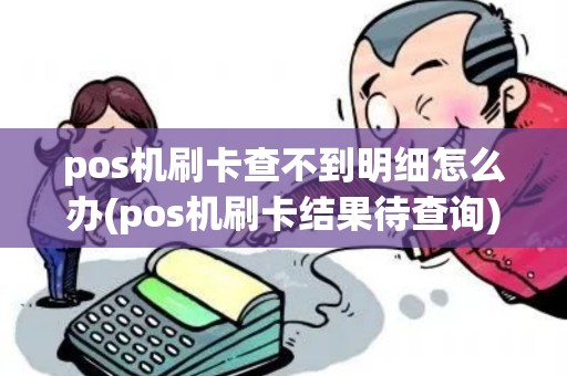 pos机刷卡查不到明细怎么办(pos机刷卡结果待查询) pos机刷卡查不到明细怎么办(pos机刷卡结果待查询)
