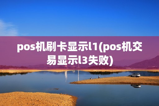 pos机刷卡显示l1(pos机交易显示l3失败)