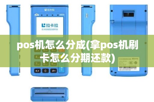 pos机怎么分成(拿pos机刷卡怎么分期还款)