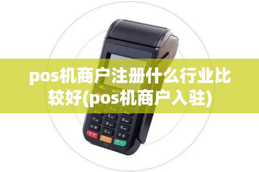 pos机商户注册什么行业比较好(pos机商户入驻)