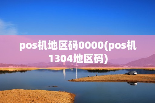 pos机地区码0000(pos机1304地区码)