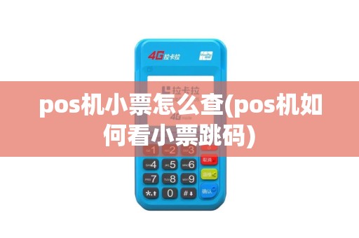 pos机小票怎么查(pos机如何看小票跳码)