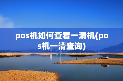 pos机如何查看一清机(pos机一清查询) pos机如何查看一清机(pos机一清查询)