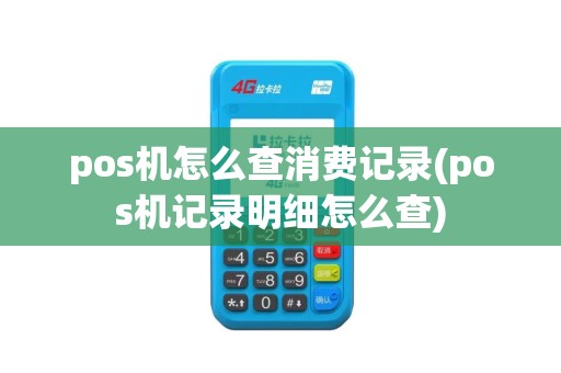 pos机怎么查消费记录(pos机记录明细怎么查) pos机怎么查消费记录(pos机记录明细怎么查)