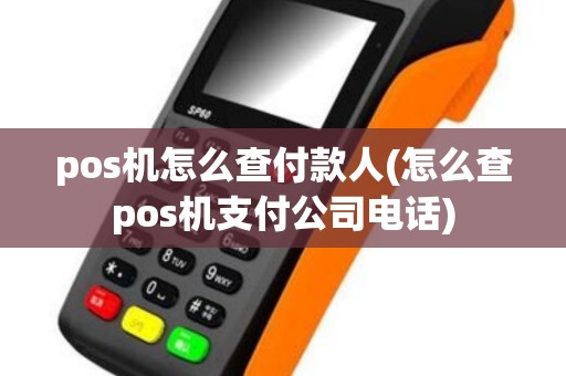 pos机怎么查付款人(怎么查pos机支付公司电话) pos机怎么查付款人(怎么查pos机支付公司电话)