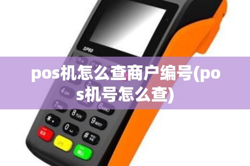 pos机怎么查商户编号(pos机号怎么查)