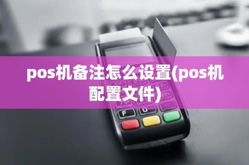 pos机备注怎么设置(pos机配置文件)