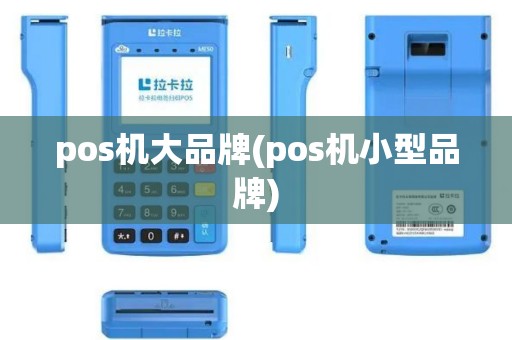 pos机大品牌(pos机小型品牌)