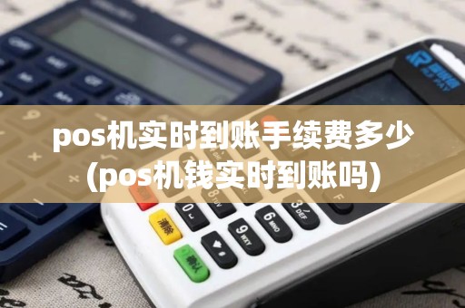 pos机实时到账手续费多少(pos机钱实时到账吗)