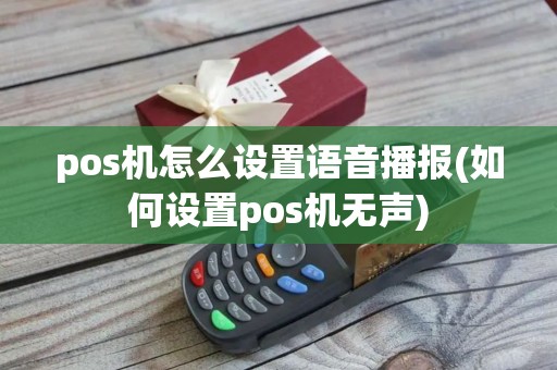 pos机怎么设置语音播报(如何设置pos机无声)