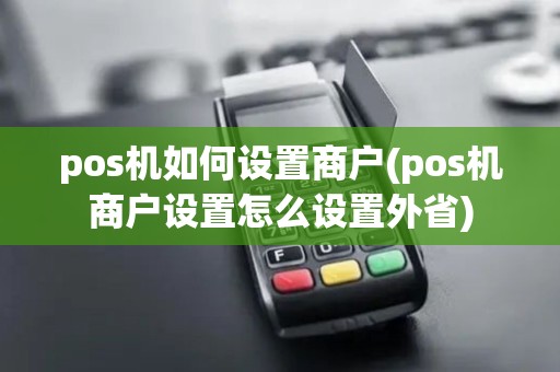 pos机如何设置商户(pos机商户设置怎么设置外省)