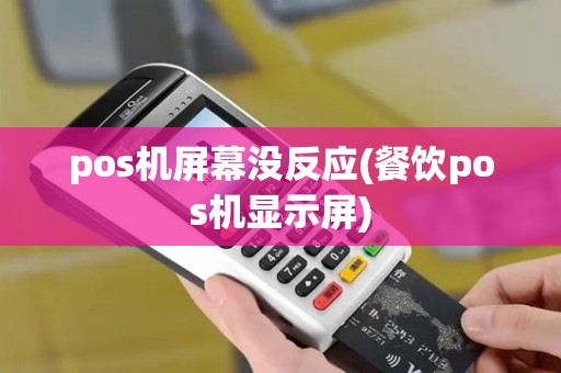 pos机屏幕没反应(餐饮pos机显示屏)