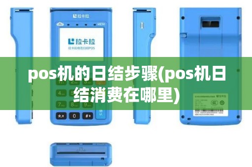 pos机的日结步骤(pos机日结消费在哪里)