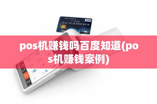 pos机赚钱吗百度知道(pos机赚钱案例)