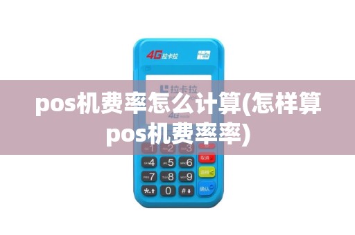 pos机费率怎么计算(怎样算pos机费率率)