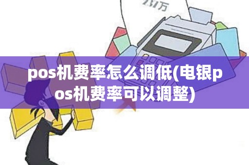 pos机费率怎么调低(电银pos机费率可以调整)