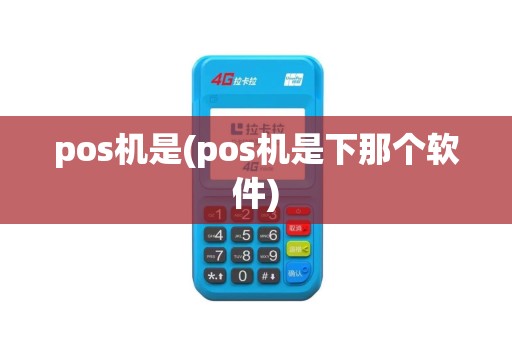 pos机是(pos机是下那个软件)