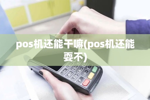 pos机还能干嘛(pos机还能耍不)