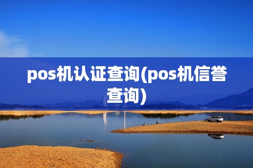 pos机认证查询(pos机信誉查询)