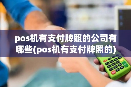 pos机有支付牌照的公司有哪些(pos机有支付牌照的)