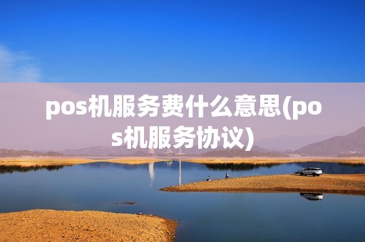 pos机服务费什么意思(pos机服务协议)