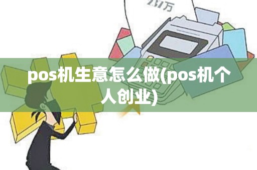 pos机生意怎么做(pos机个人创业)