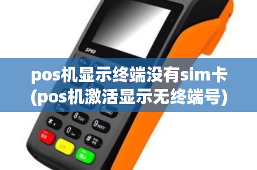 pos机显示终端没有sim卡(pos机激活显示无终端号)
