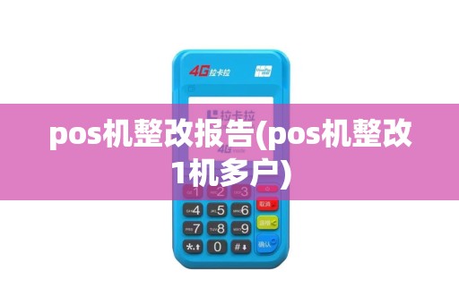 pos机整改报告(pos机整改1机多户)