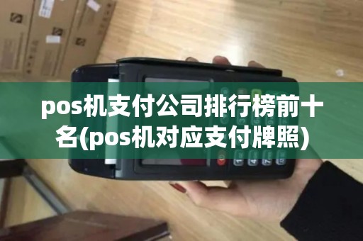 pos机支付公司排行榜前十名(pos机对应支付牌照)