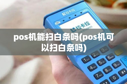 pos机能扫白条吗(pos机可以扫白条吗) pos机能扫白条吗(pos机可以扫白条吗)