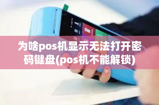 为啥pos机显示无法打开密码键盘(pos机不能解锁)