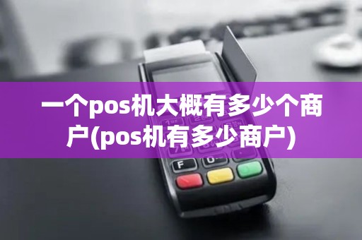 一个pos机大概有多少个商户(pos机有多少商户)
