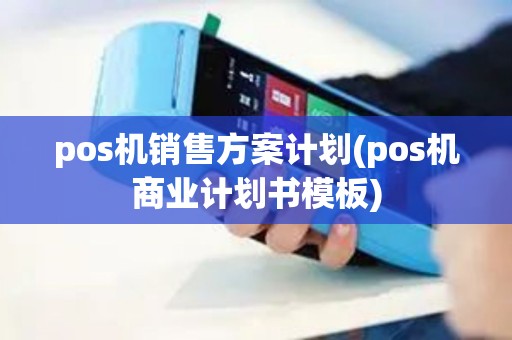 pos机销售方案计划(pos机商业计划书模板)