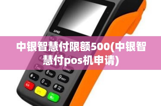 中银智慧付限额500(中银智慧付pos机申请)