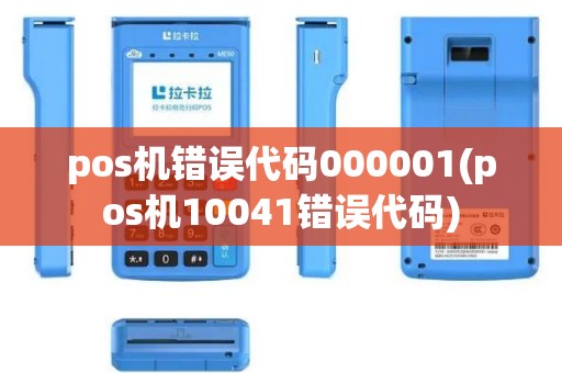 pos机错误代码000001(pos机10041错误代码)