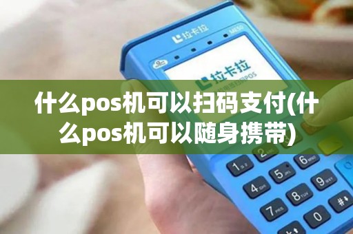 什么pos机可以扫码支付(什么pos机可以随身携带)