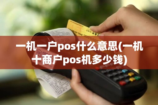 一机一户pos什么意思(一机十商户pos机多少钱)