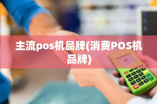 主流pos机品牌(消费POS机品牌)