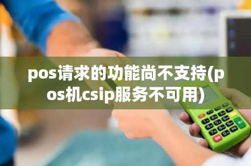 pos请求的功能尚不支持(pos机csip服务不可用)