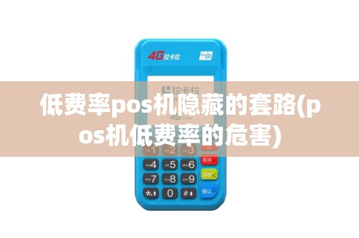 低费率pos机隐藏的套路(pos机低费率的危害)
