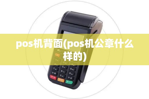pos机背面(pos机公章什么样的)