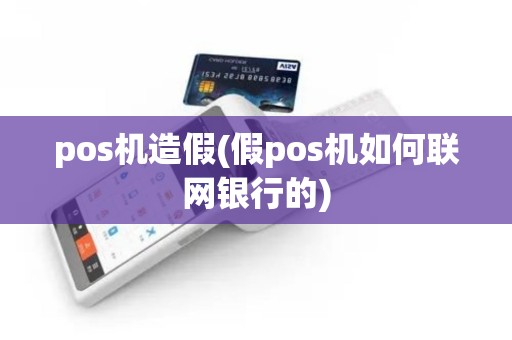 pos机造假(假pos机如何联网银行的)