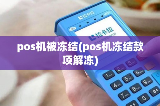 pos机被冻结(pos机冻结款项解冻)