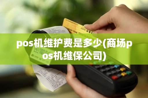 pos机维护费是多少(商场pos机维保公司)